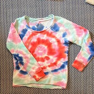 Chaser Tie-Dye Terry Cloth Sweatshirt